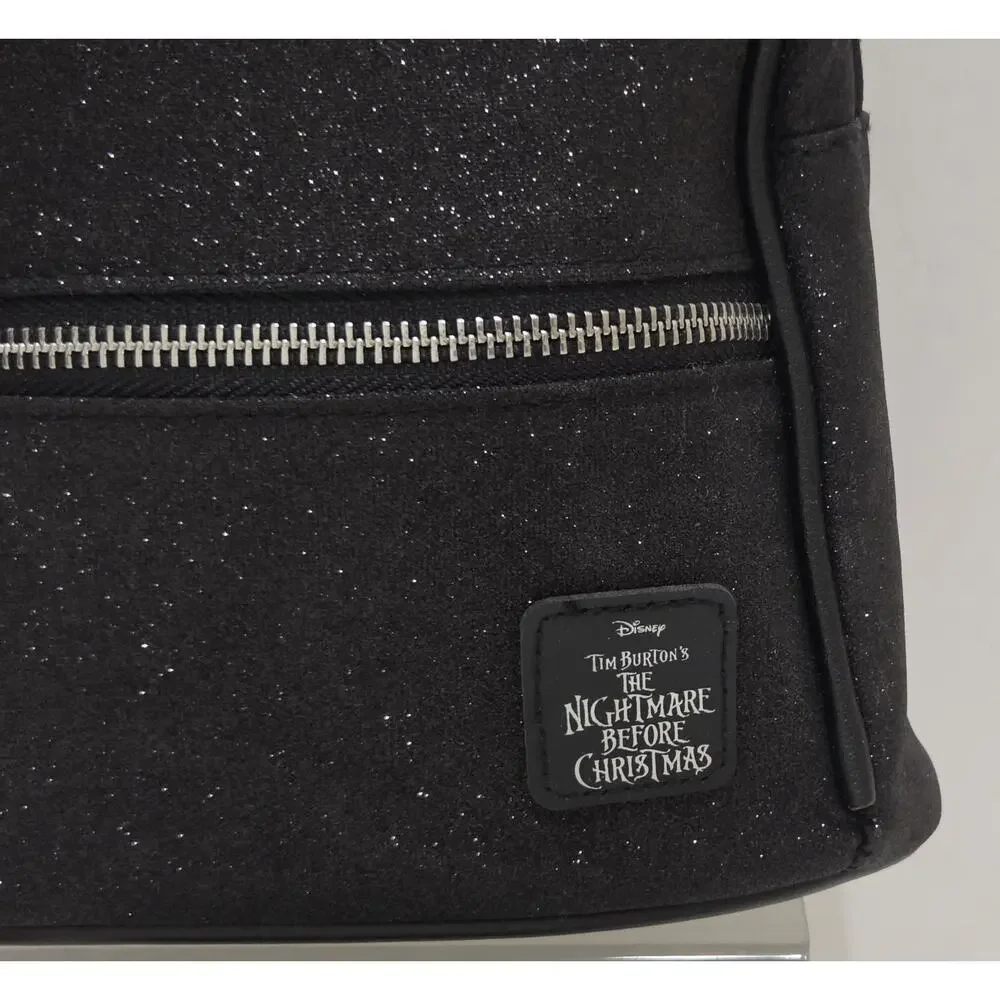 Disney Nightmare Before Christmas Set Mini Backpack ID Wallet Keychain Open Box